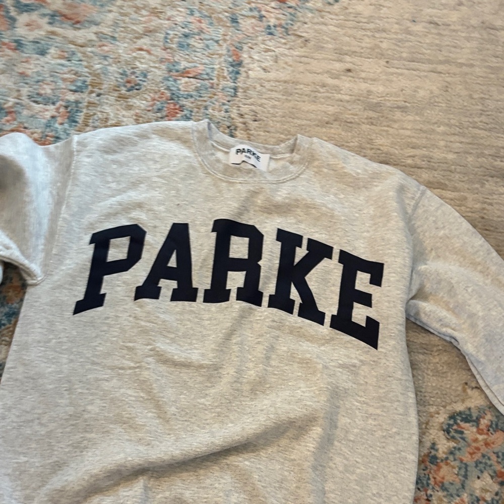 Fake PARKE Gray Women's Sweatshirt